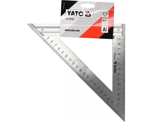 Угольник для плотника и столяра 270мм Yato YT-70781 Угольник для плотника и столяра 270мм Yato YT-70781