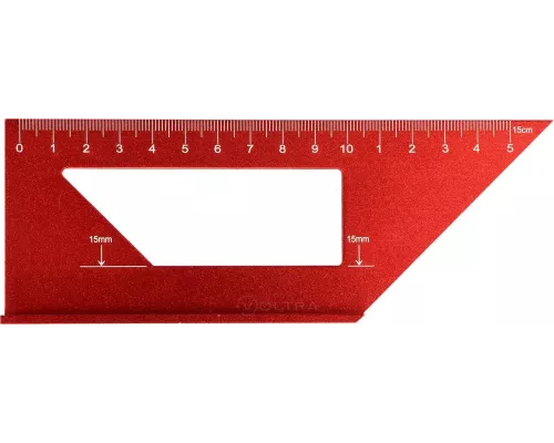Угольник 150мм 45/90гр 3D Al Yato YT-70797  Угольник 150мм 45/90гр 3D Al Yato YT-70797