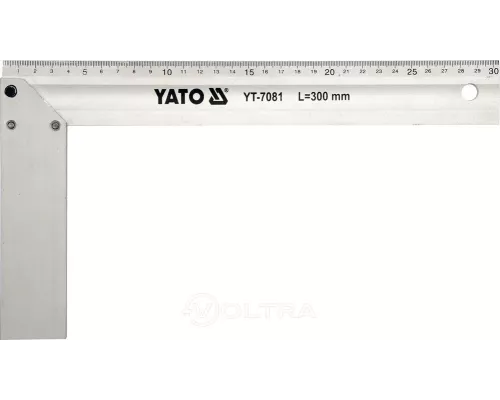  Угольник столярный 300мм Al Yato YT-7081