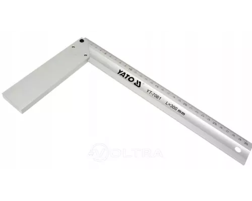  Угольник столярный 300мм Al Yato YT-7081