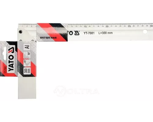  Угольник столярный 300мм Al Yato YT-7081