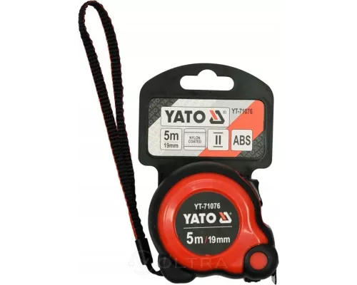 Рулетка 5мх19мм NYLON ABS Yato YT-71076
