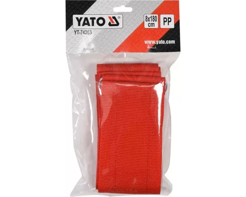  Лента для переноски мебели 8х180см 1шт PP Yato YT-74263