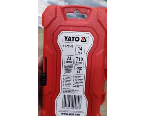 Набор резцов для точных работ (14шт) Yato YT-75140 Набор резцов для точных работ (14шт) Yato YT-75140