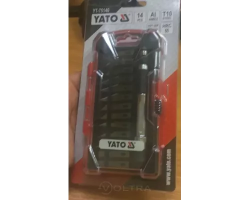 Набор резцов для точных работ (14шт) Yato YT-75140 Набор резцов для точных работ (14шт) Yato YT-75140
