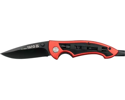  Нож складной + биты Yato YT-76031