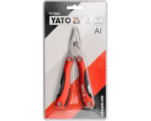  Нож мультитул (9пр.) AI Yato YT-76041