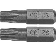 Бита TORX T30х25мм 1/4" (2шт) AlSl S2 Yato YT-77907