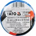  Изолента ПВХ 15мм х 20м х 0.13мм (синяя) Yato YT-81591