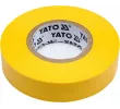 Изолента ПВХ 15мм х 20м х 0.13мм (желтая) Yato YT-81594