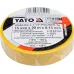  Изолента ПВХ 15мм х 20м х 0.13мм (желтая) Yato YT-81594