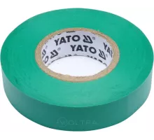 Изолента ПВХ 15мм х 20м х 0.13мм (зеленая) Yato YT-81595