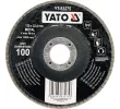 YT-83275 Круг лепестковый торцевой 125мм-Р100, YATO, 5906083832758 (CN)