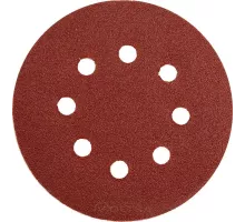 Круг шлифовальный с отверстиями 125мм Р150 (5шт) Yato YT-83456