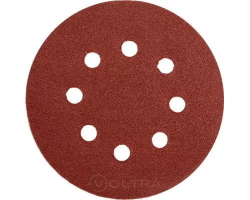  Круг шлифовальный с отверстиями 125мм Р180 5шт Yato YT-83457