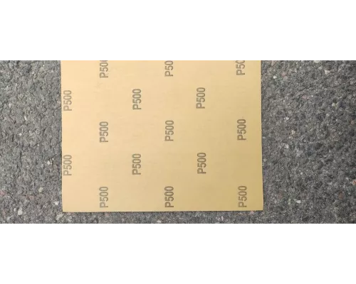  Наждачная бумага водостойкая А 230х280мм Р500 Yato YT-8412