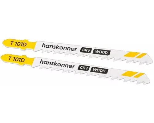 Пилки для лобзика Hanskonner H02-101D