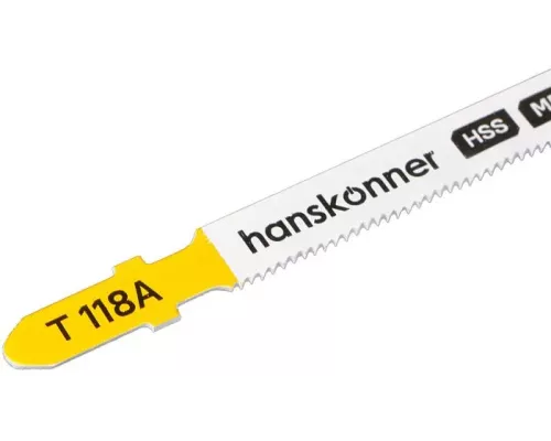 Пилки для лобзика Hanskonner H02-118A Пилки для лобзика Hanskonner H02-118A