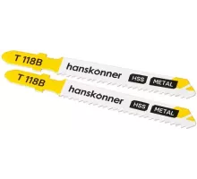 Пилки для лобзика Hanskonner H02-118B