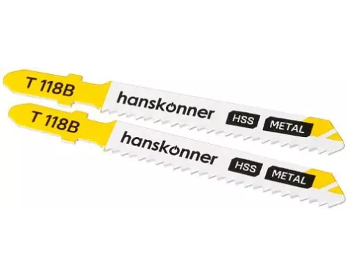 Пилки для лобзика Hanskonner H02-118B Пилки для лобзика Hanskonner H02-118B