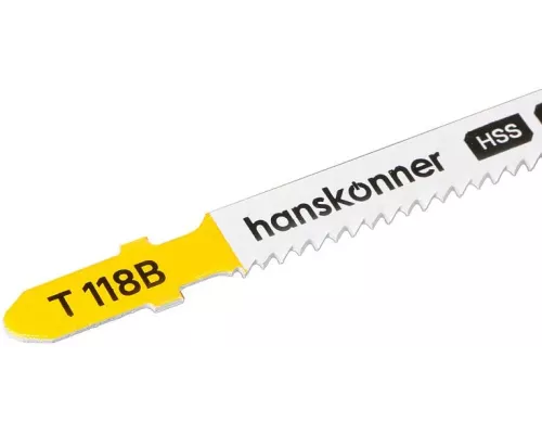Пилки для лобзика Hanskonner H02-118B Пилки для лобзика Hanskonner H02-118B