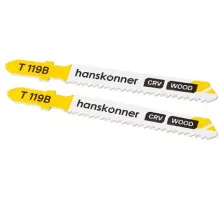 Пилки для лобзика Hanskonner H02-119B