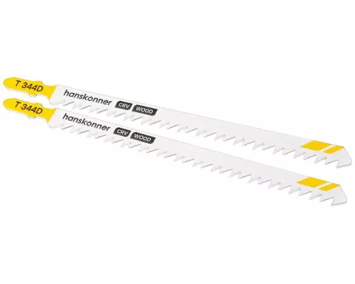 Пилки для лобзика Hanskonner H02-344D