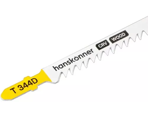 Пилки для лобзика Hanskonner H02-344D