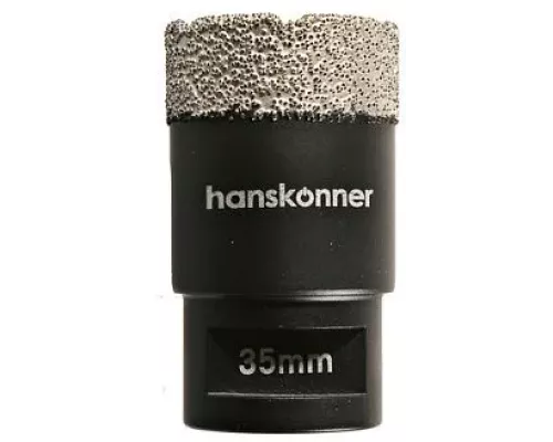 Коронка алмазная для УШМ Hanskonner H1055-10-35