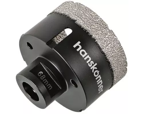 Коронка алмазная для УШМ Hanskonner H1055-10-68