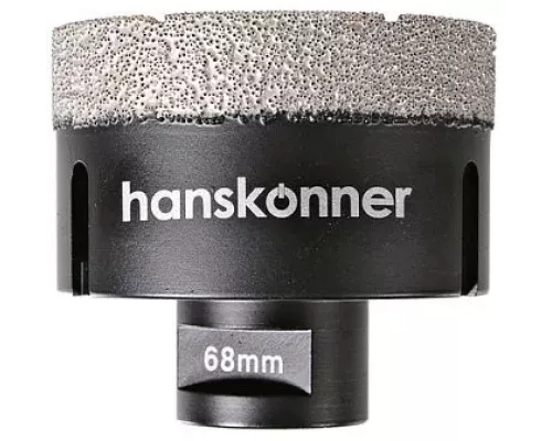Коронка алмазная для УШМ Hanskonner H1055-10-68
