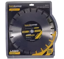 H9021-350-25SA Алмазный диск 350x25,4 LASER ASPHALT, для бензорезов, Hanskonner, 4603010131762