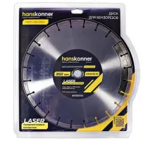 H9021-350-25SC Алмазный диск 350x25,4 LASER CONCRETE, для бензорезов, Hanskonner, 4603010131281
