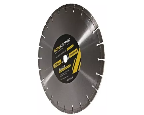 Диск алмазный Hanskonner H9021-350-25SC
