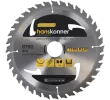 H9022-190-30/20-36 Пильный диск по дереву 190x30мм, 36 зубьев, HANSKONNER, 4603010125662 (CN)