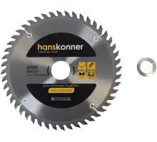 Диск пильный Hanskonner H9022-190-30/20-48