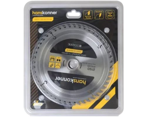Диск пильный Hanskonner H9022-190-30/20-48
