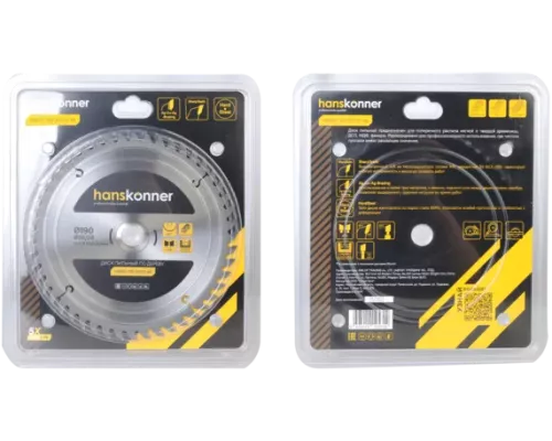 Диск пильный Hanskonner H9022-190-30/20-48