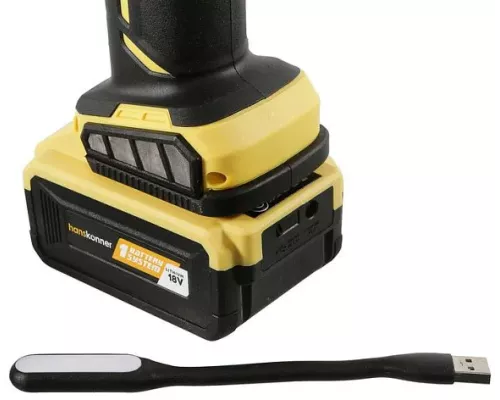 Болгарка(УШМ) Hanskonner HAG18125BL Unibattery