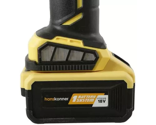 Болгарка(УШМ) Hanskonner HAG18125BL Unibattery