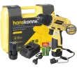 (ЭН) HCD1230R Дрель аккумуляторная б/щ, 12В, 30Нм, 2х2.0Ач, кейс, HANSKONNER, 4603010102434 (CN)