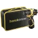 HCD1645BLC Дрель аккумуляторная б/щ Hanskonner, 14,4В, 45Нм, 2х2.0Ач, патрон 10мм, сумка-кейс