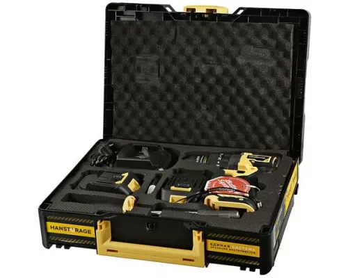 Аккумуляторный шуруповерт Hanskonner HCD18165BLI 1BatterySystem
