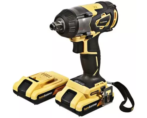 Аккумуляторный гайковерт Hanskonner HCD18350S Unibattery