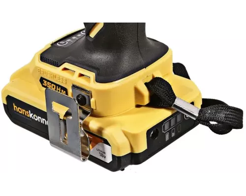 Аккумуляторный гайковерт Hanskonner HCD18350S Unibattery