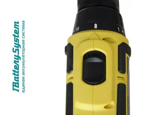 Аккумуляторный шуруповерт Hanskonner HCD1855R 1BatterySystem