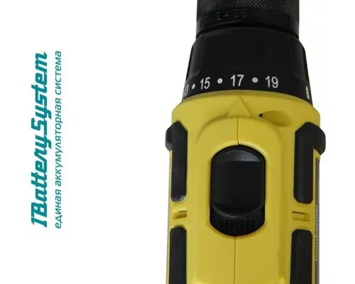 Аккумуляторный шуруповерт Hanskonner HCD1855R 1BatterySystem