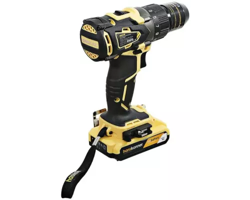 Аккумуляторный шуруповерт Hanskonner  HCD1865BL Unibattery
