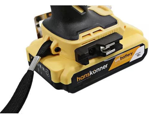 Аккумуляторный шуруповерт Hanskonner  HCD1865BL Unibattery