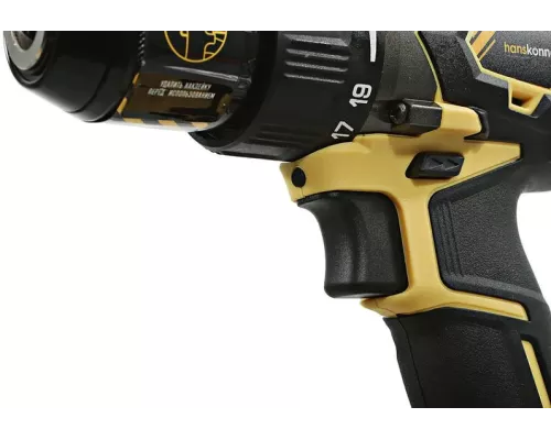 Аккумуляторный шуруповерт Hanskonner  HCD1865BL Unibattery